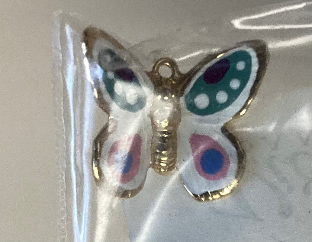 Butterfly Charm By The Victoria Sampler