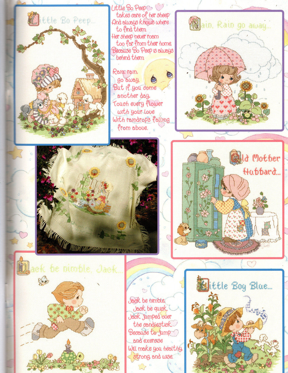 Precious Moments: Nursery Rhymes by Designs by Gloria & Pat