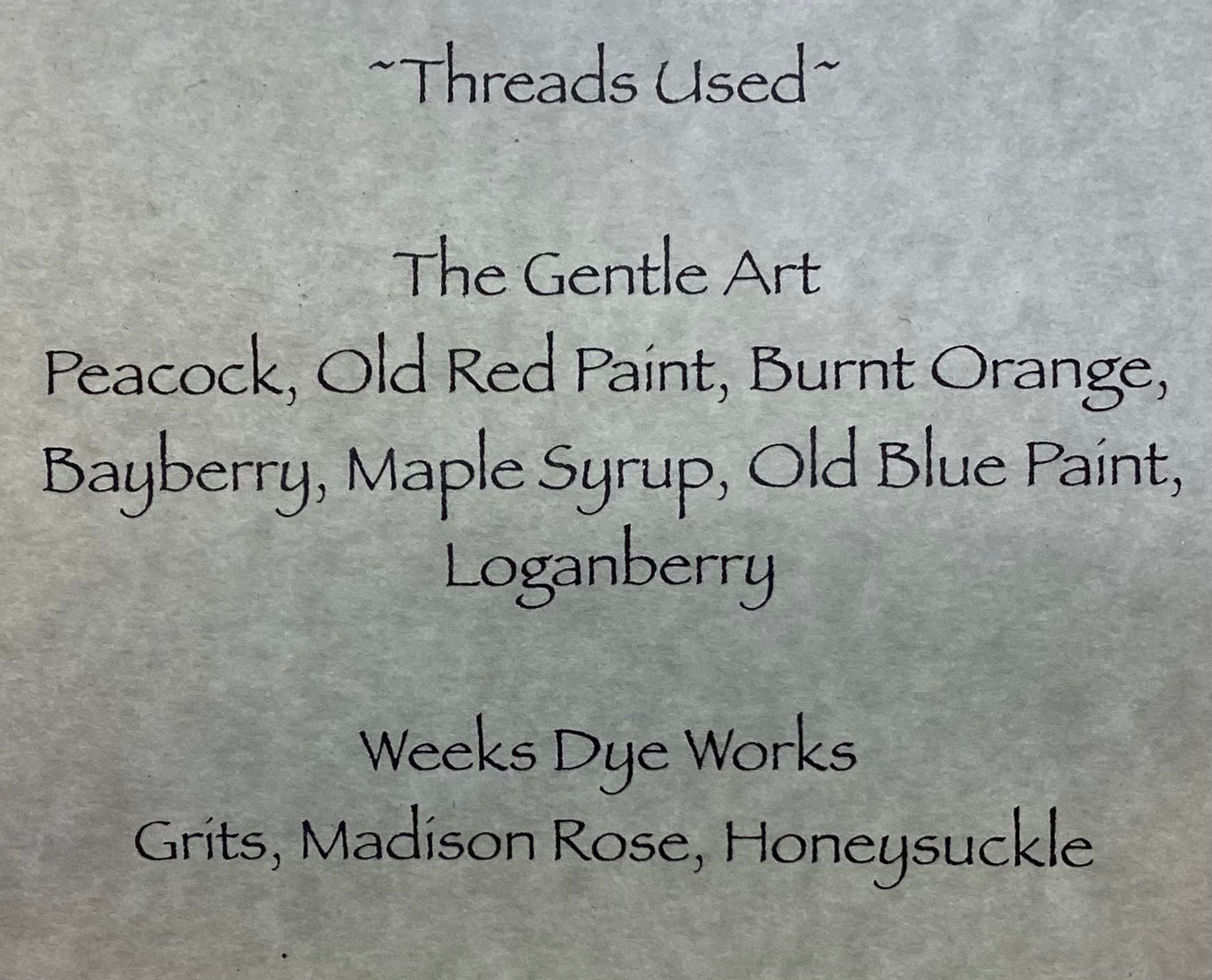 Summer Flag, Love In Stitches by Lucy Beam