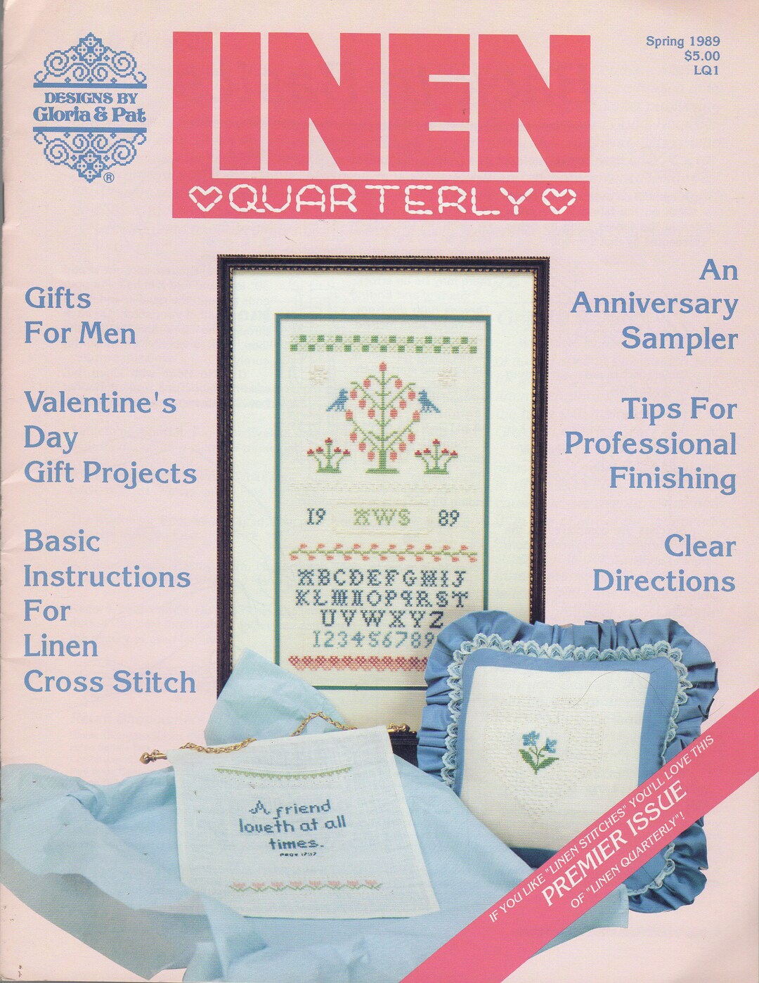 Linen Quarterly: Spring 1989 by Designs by Gloria & Pat