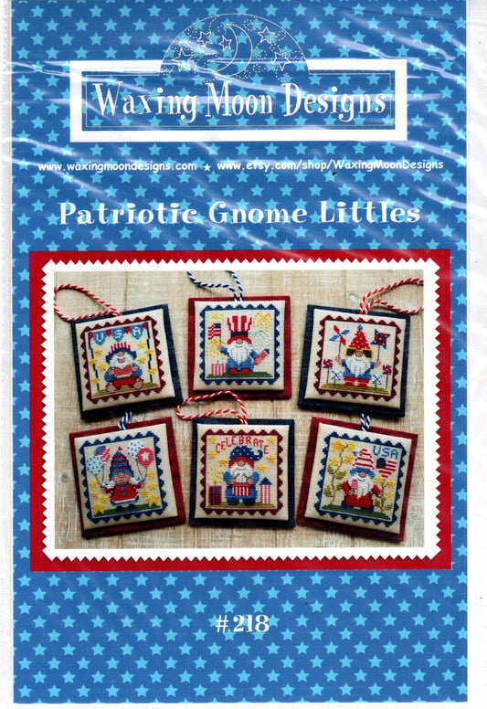 Patriotic Gnome Littles by Waxing Moon Designs