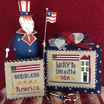 God Bless America by ScissorTail Designs