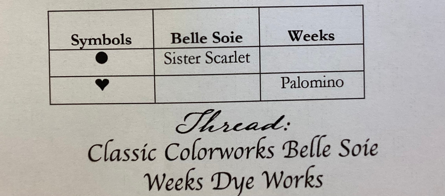 Carmella’s Red Sampler by Hands To Work