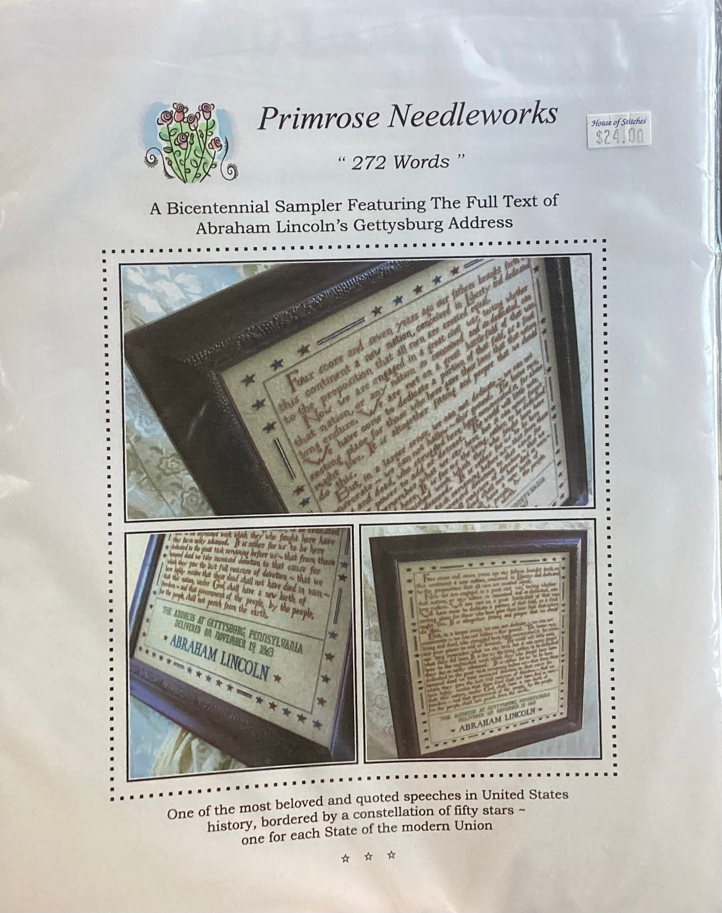 272 Words by Primrose Needleworks