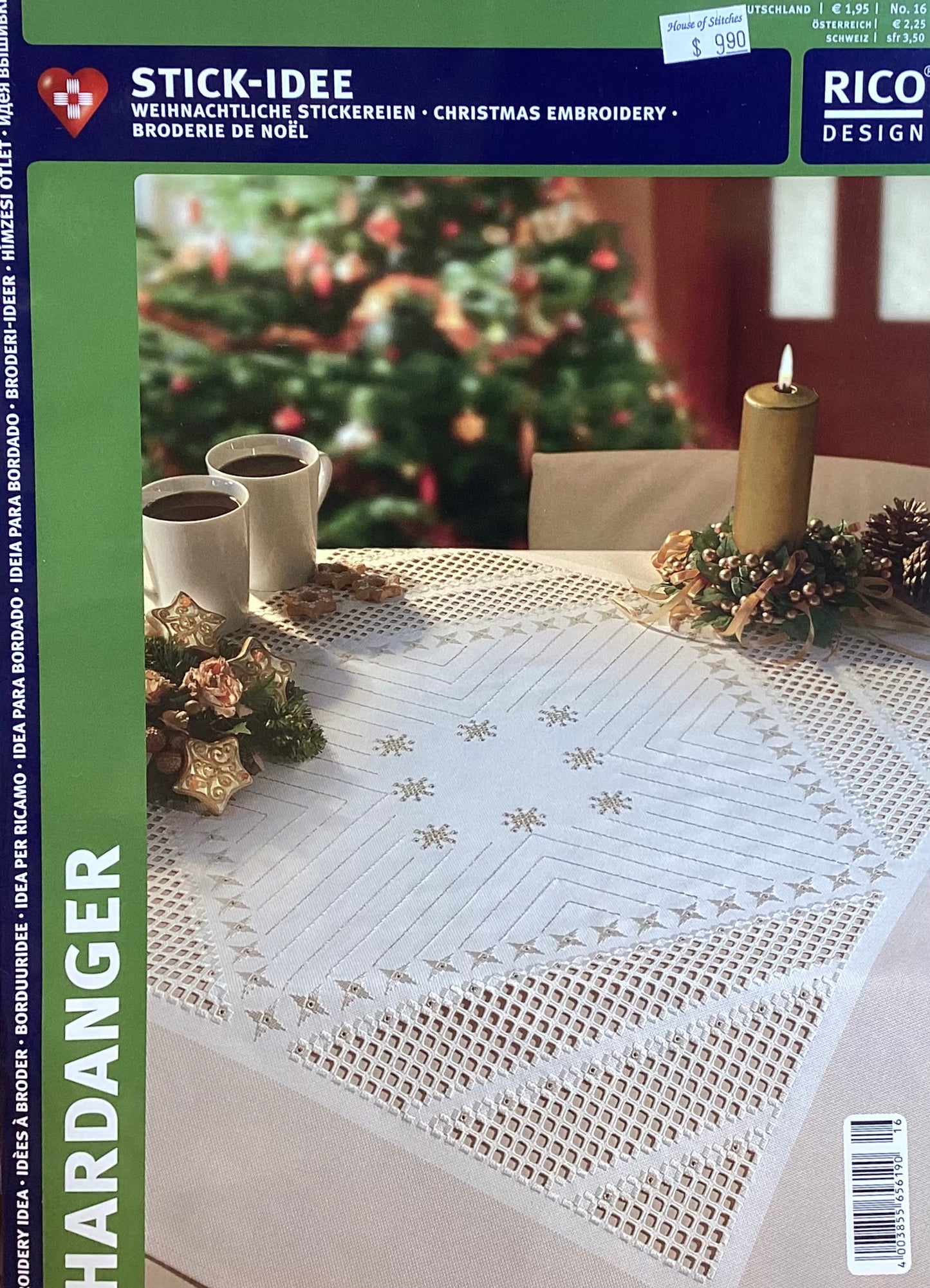 Stick-idee Hardanger by Rico Design