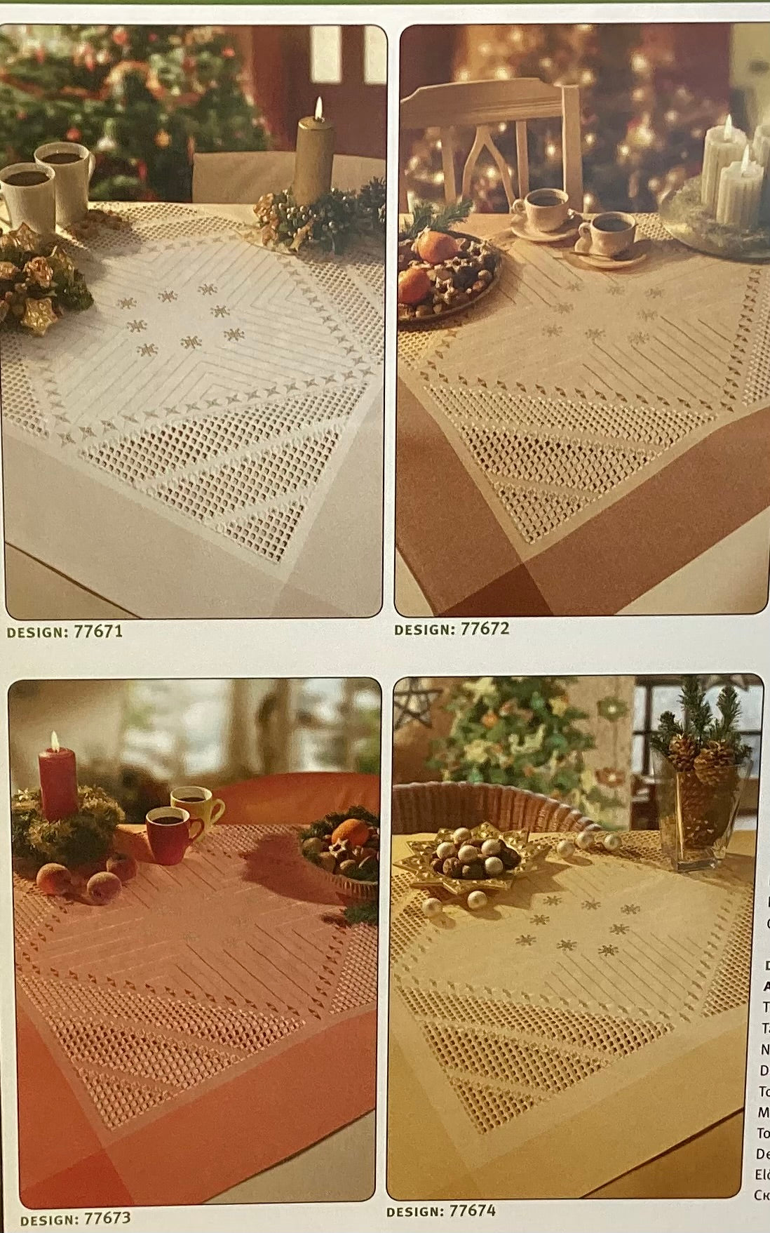 Stick-idee Hardanger by Rico Design