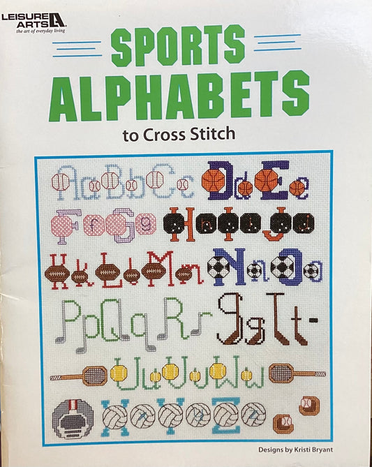 Sports Alphabets by Leisure Arts