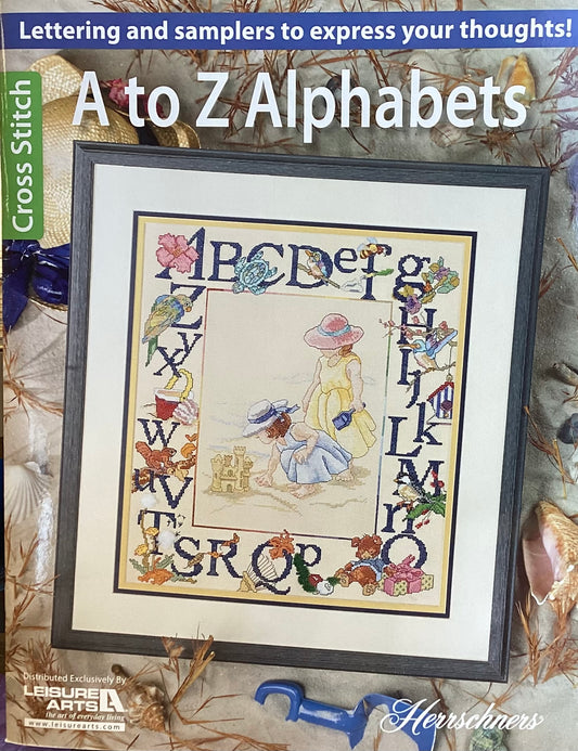 A to Z Alphabets by Leisure Arts