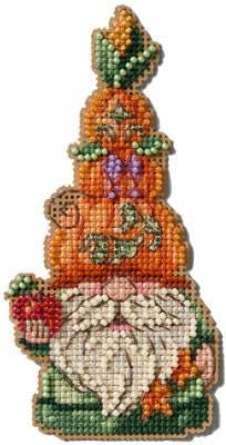 Jim Shore 2025:Harvest Pumpkin Gnome Kit by Mill Hill