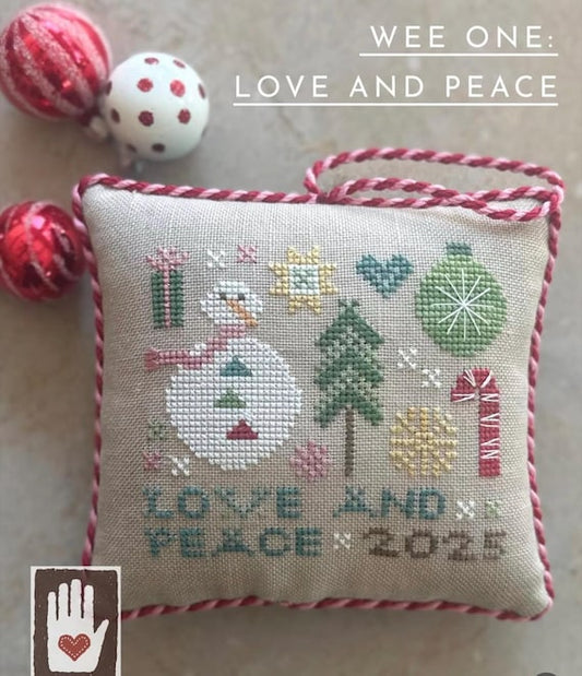 Love and Peace by Heart in Hand
