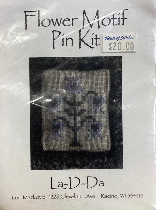 Flower Motif Pin Kit by La-D-Da