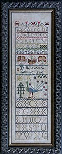 Peacock Band Sampler by La-D-Da