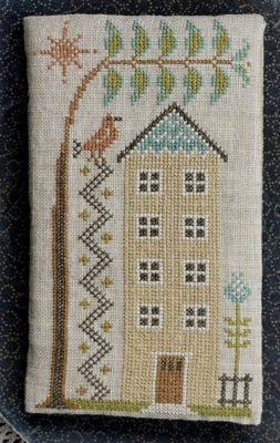 Tall House Needlebook by La-D-Da