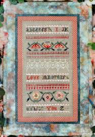 “I Love You” Sampler: Beautiful Finishing 15 F15 By The Victoria Sampler