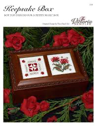 “Keepsake Music Box”: Beautiful Finishing 16 F16 By The Victoria Sampler