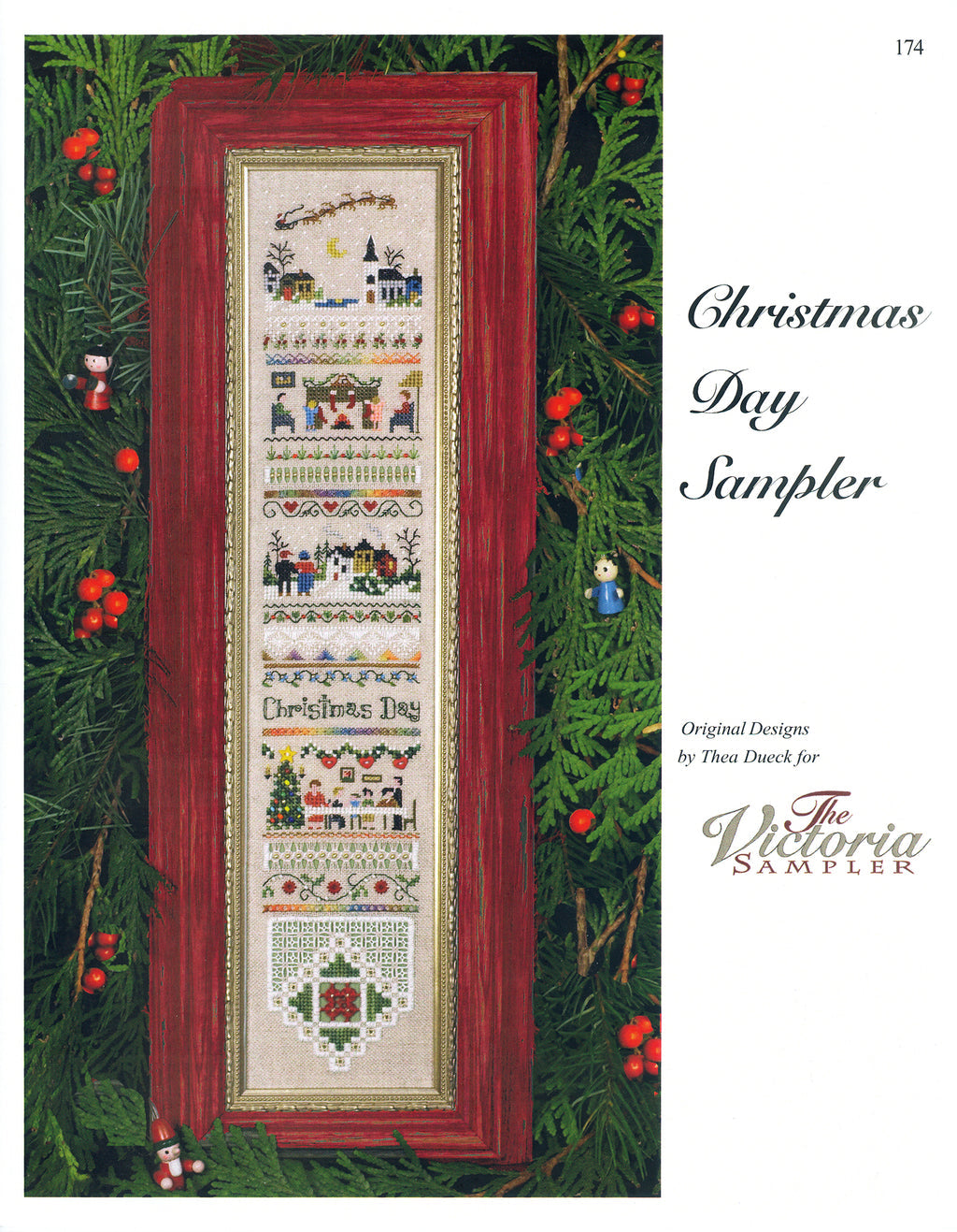Christmas Day Sampler By The Victoria Sampler 174