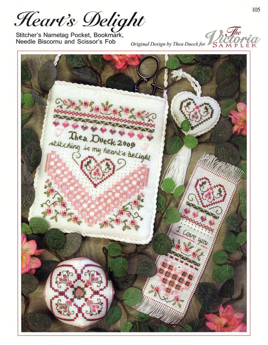 Heart’s Delight By The Victoria Sampler 105