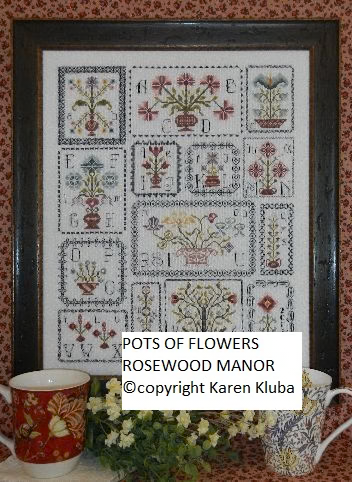 Pots of Flowers by Rosewood Manor