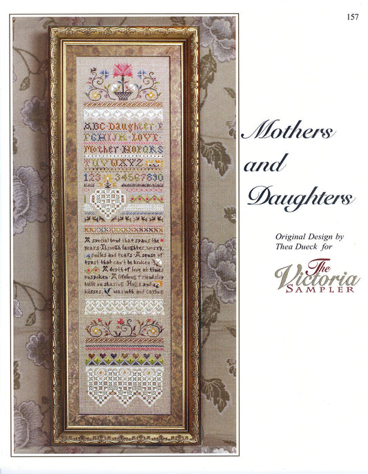 Mothers and Daughters By The Victoria Sampler 157