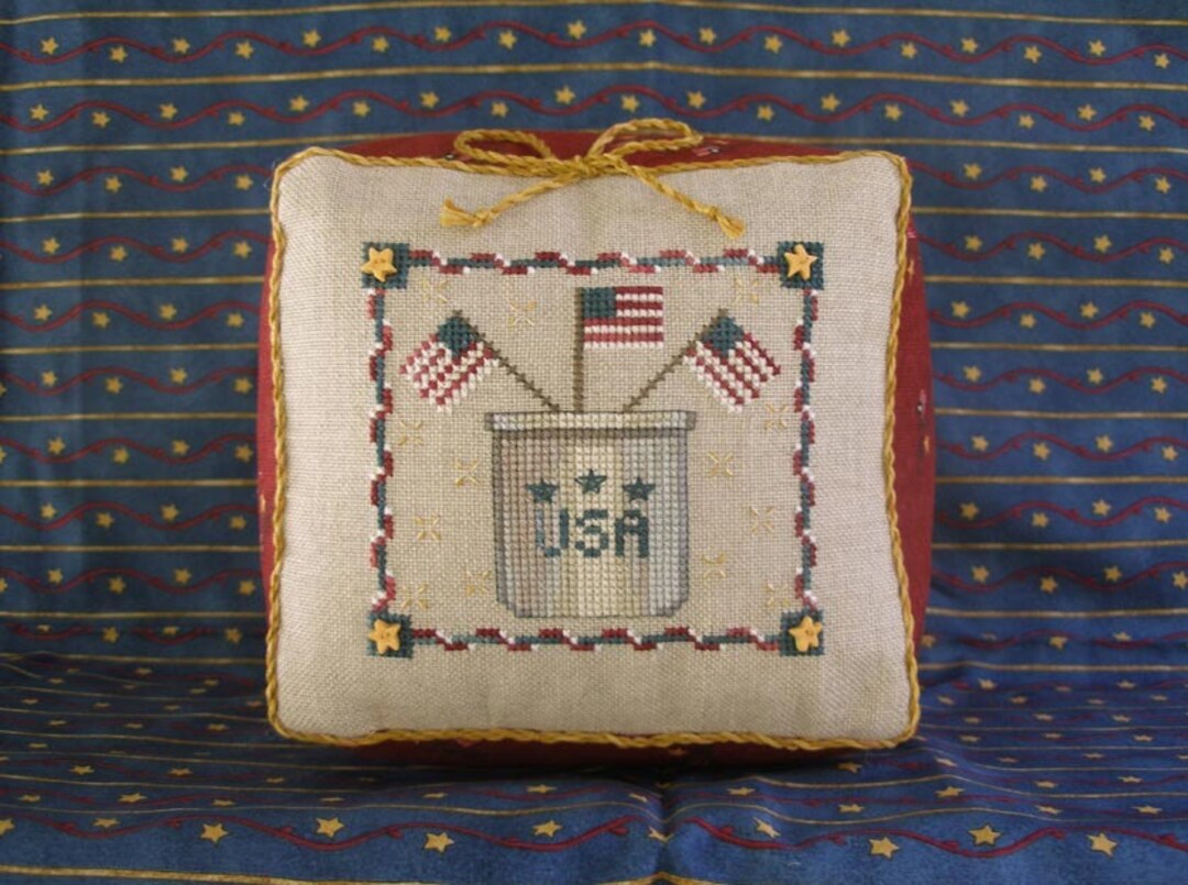 USA Crock by Waxing Moon Designs