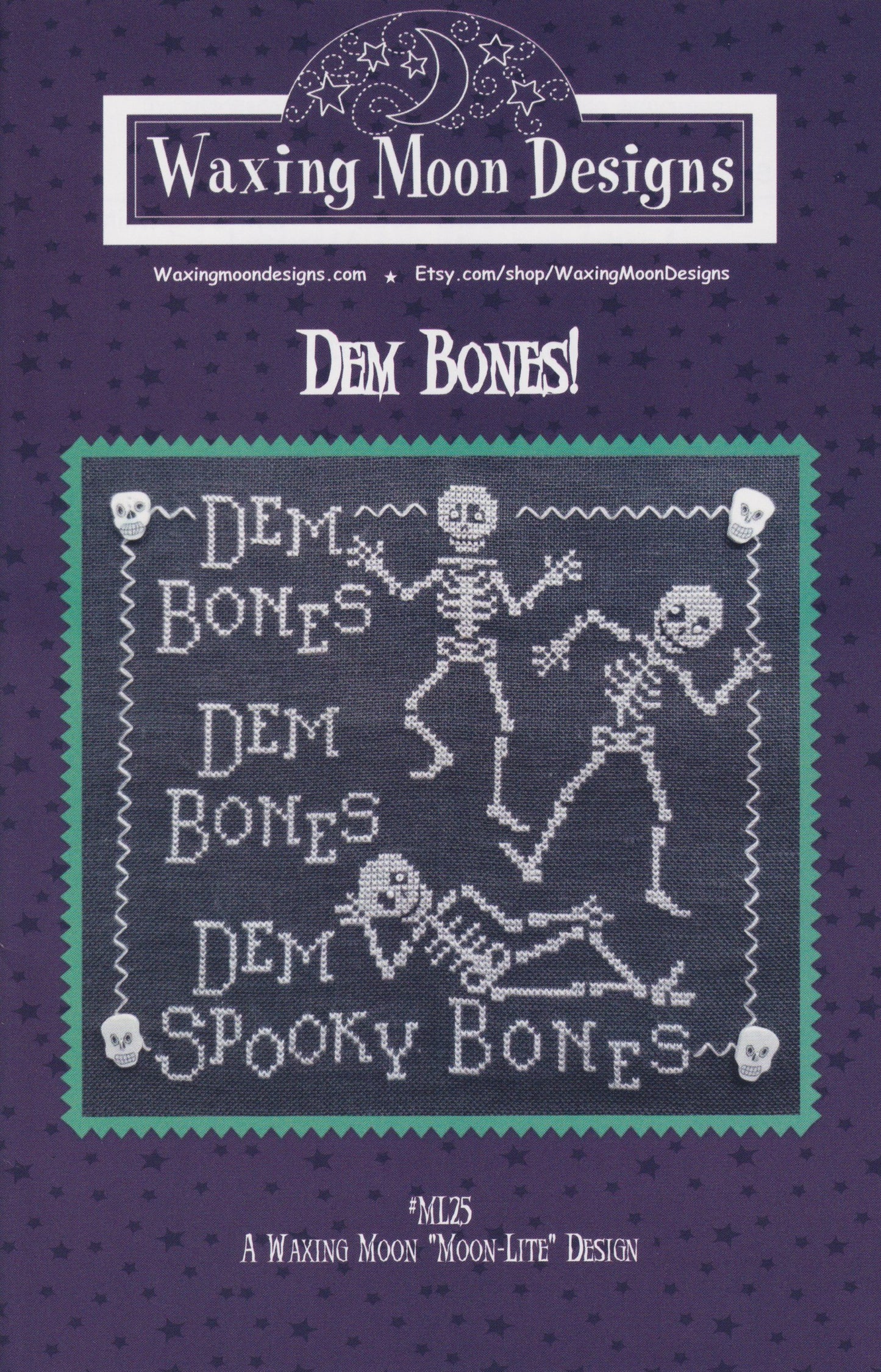 Dem Bones by Waxing Moon Designs