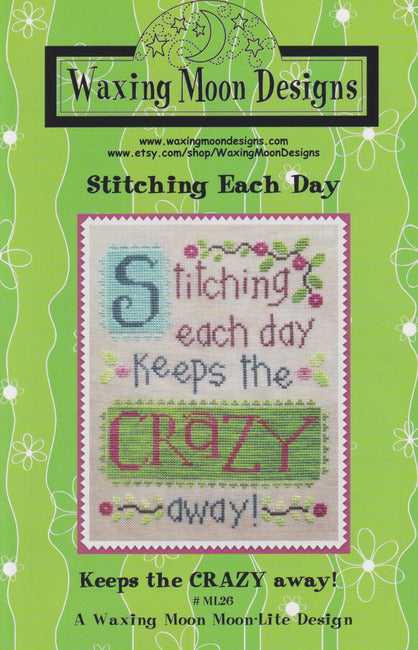 Stitching Each Day by Waxing Moon Designs