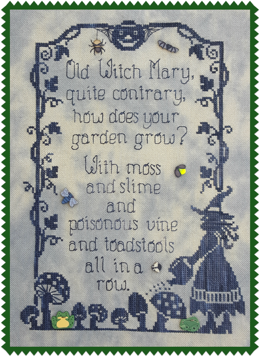 Old Witch Mary by Waxing Moon Designs