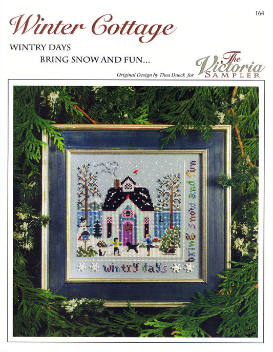 Winter Cottage By The Victoria Sampler