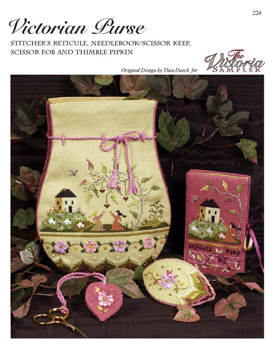 Victorian Purse: Beautiful Finishing 11 By The Victoria Sampler