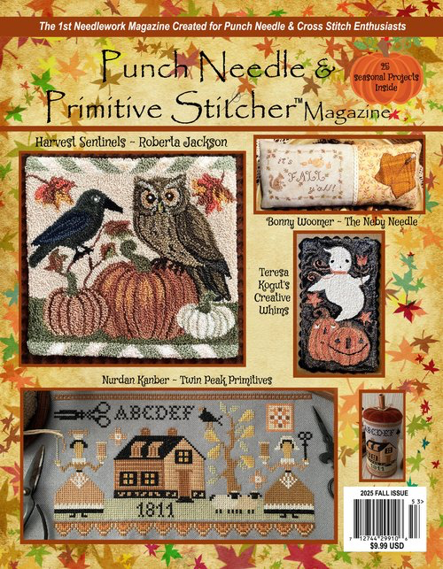 Punch Needle & Primitive Stitcher Magazine: Fall 2025