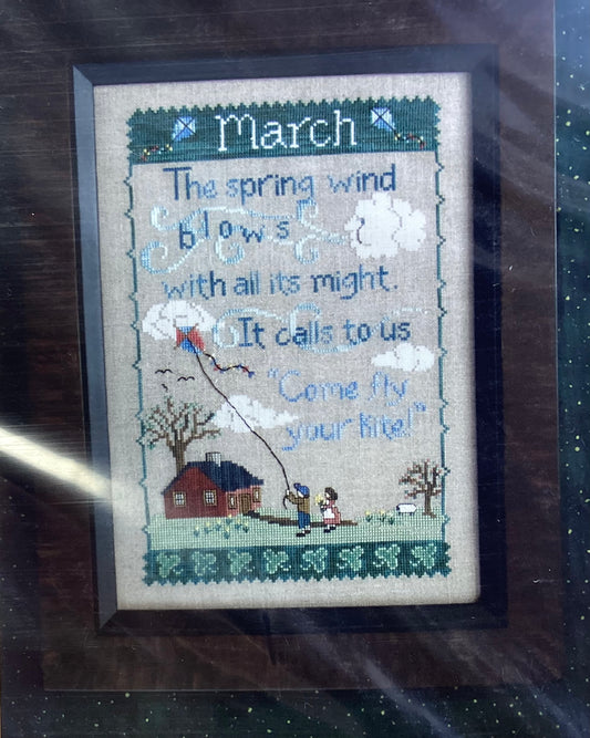 Monthly Sampler Series: March by Waxing Moon Designs