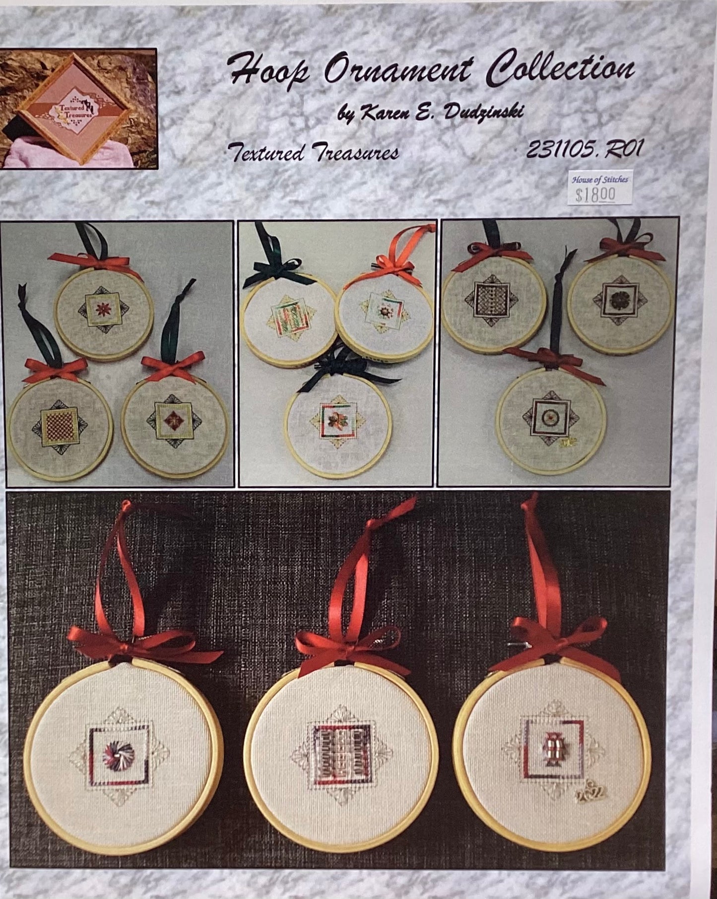 Hoop Ornament Collection by Textured Treasures