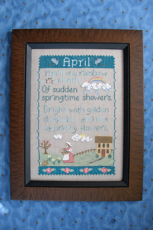Monthly Sampler Series: April by Waxing Moon Designs