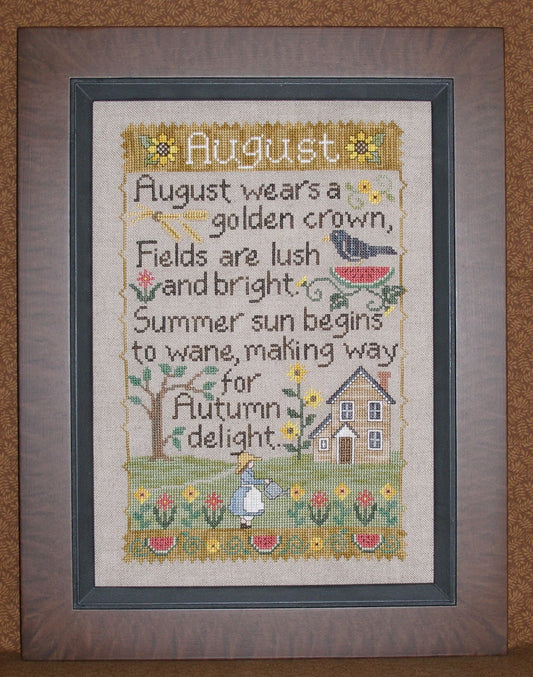 Monthly Sampler Series: August by Waxing Moon Designs