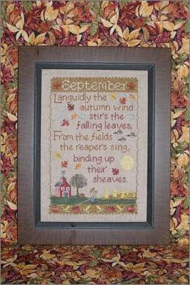 Monthly Sampler Series: September by Waxing Moon Designs
