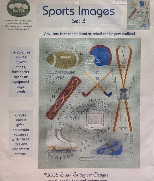 Sports Images: Set 3 by Susan Saltzgiver Designs