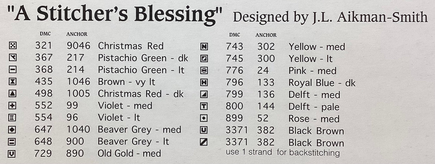 A Stitcher’s Blessing by Dragon Dreams