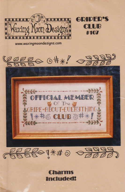 Griper’s Club by Waxing Moon Designs