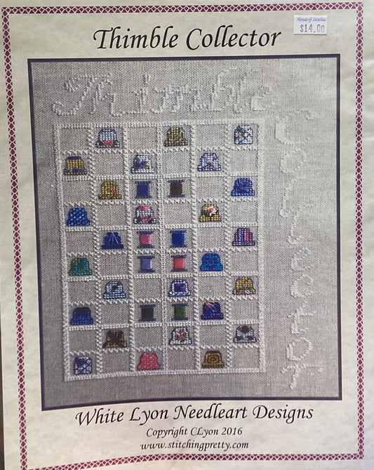 Thimble Collector by White Lyon Needleart Designs