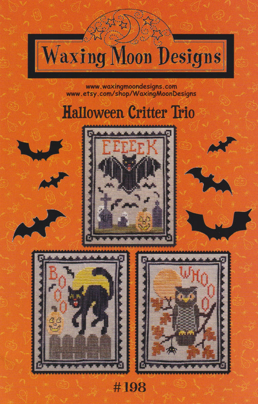 Halloween Critter Trio by Waxing Moon Designs