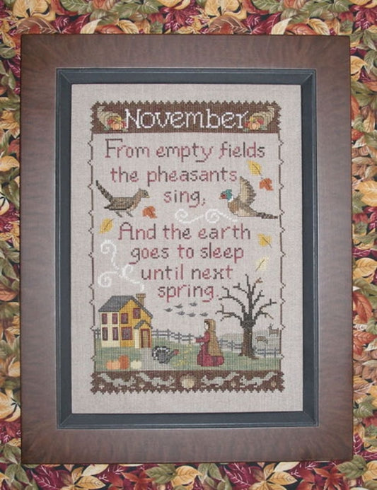 Monthly Sampler Series: November by Waxing Moon Designs