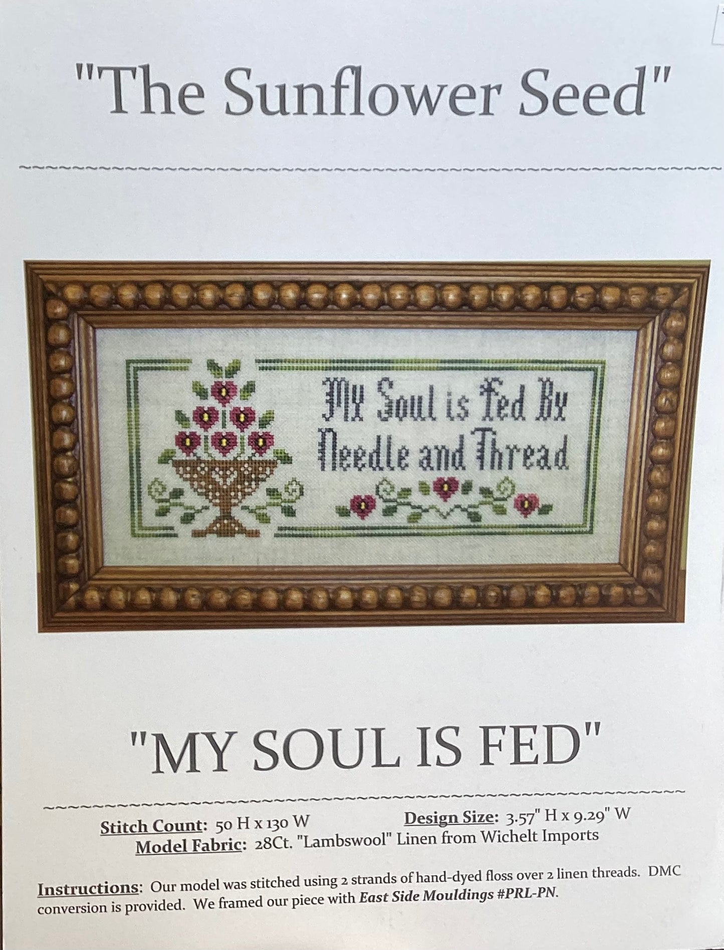 My Soul is Fed by The Sunflower Seed