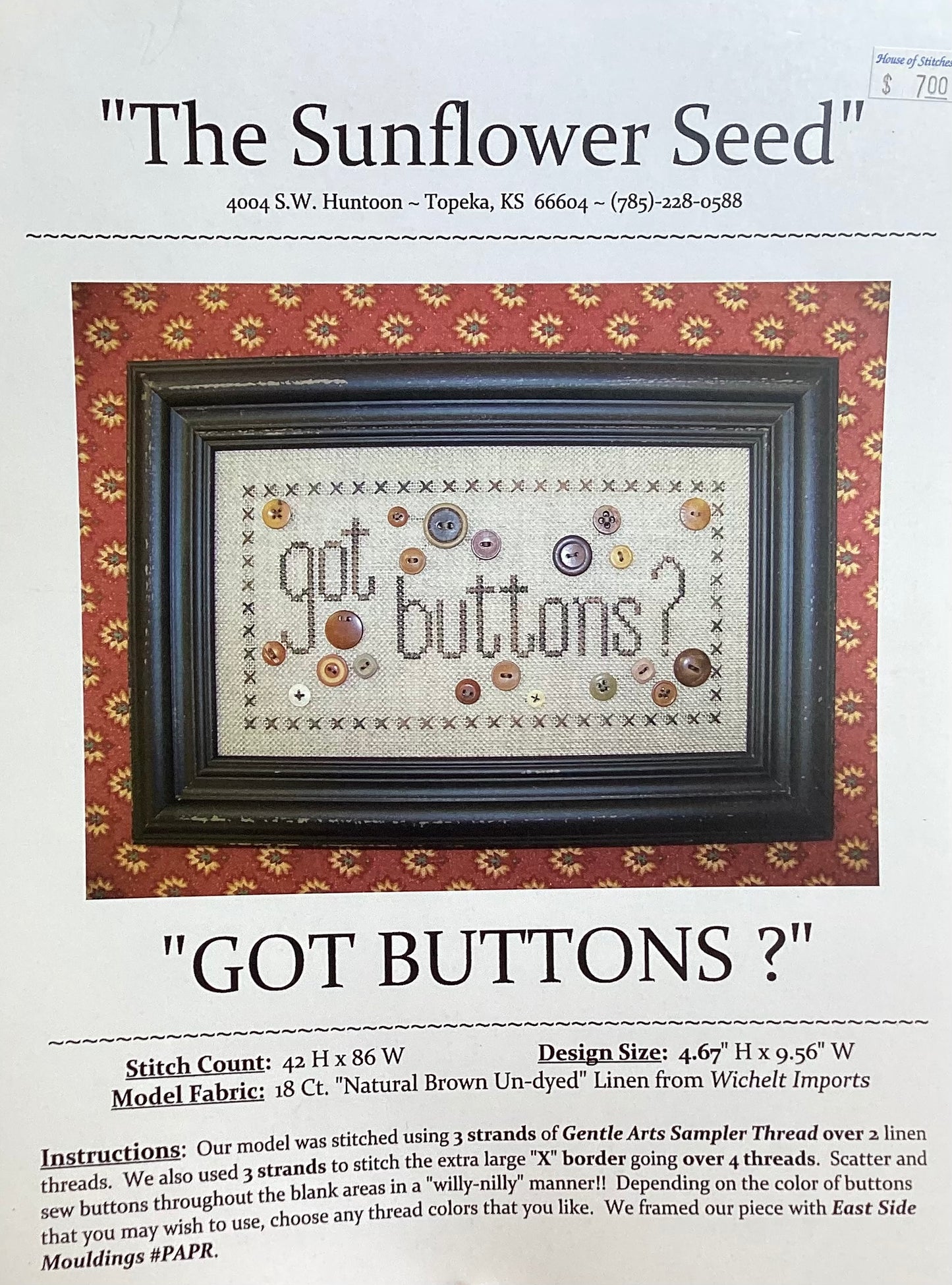 Got Buttons? By The Sunflower Seed