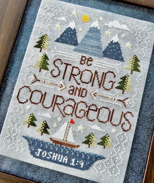 Strong and Corageous by Sweet Wing Studios
