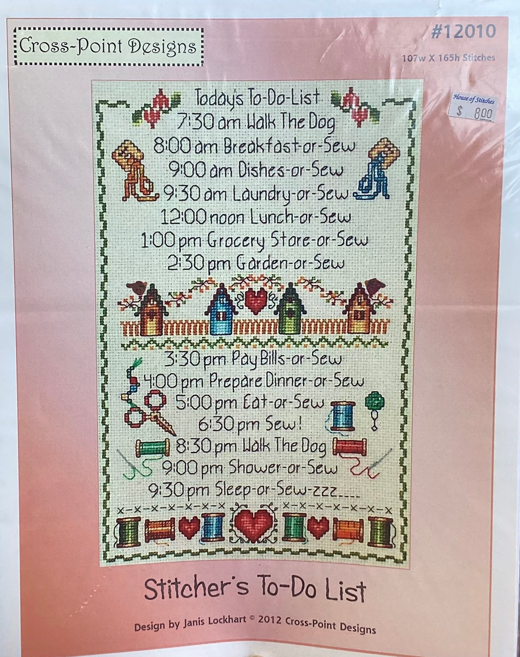 Stitcher’s To Do List by Cross-Point Designs – HouseOfStitches