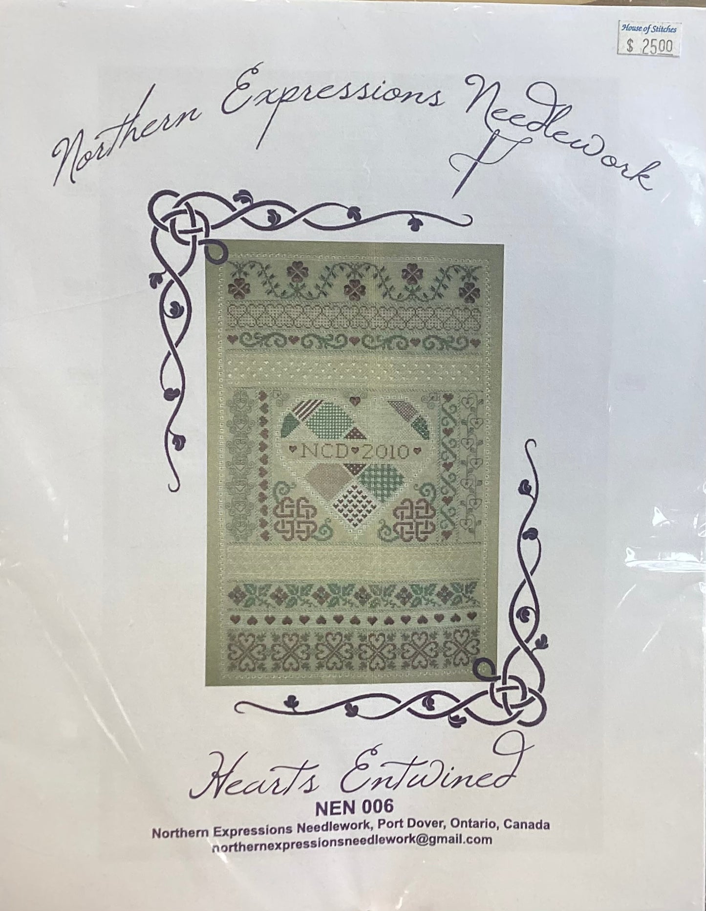 Hearts Entwined by Northern Expressions Needlework