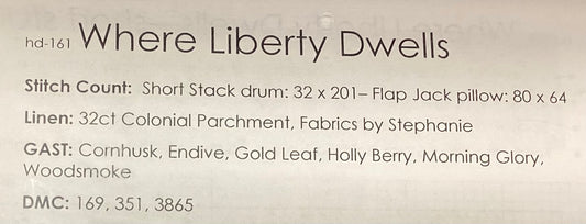 Where Liberty Dwells: Around the Holidays by Hands On Desgin hd-161