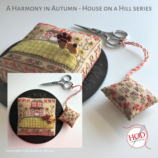 Harmony in Autumn: House on a Hill by Hands on Design hd-192