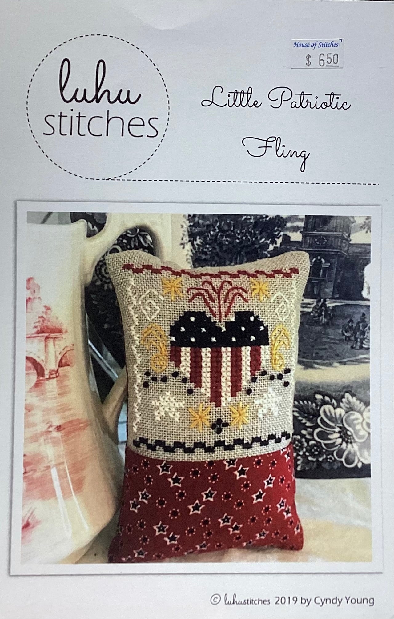 Little Patriotic Fling by Luhu Stitches