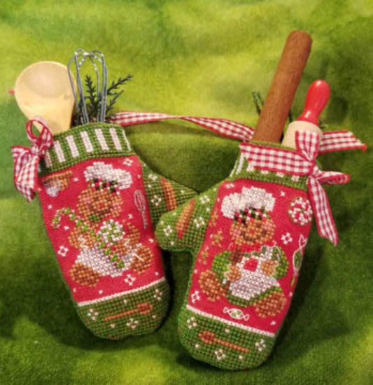 Gingerbread Mittens by Blackberry Lane Designs LLC